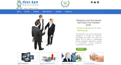 Desktop Screenshot of firstsoftsolutions.net