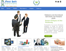 Tablet Screenshot of firstsoftsolutions.net